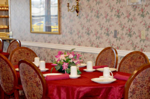 Victorian Estates Assisted Living Dining Room